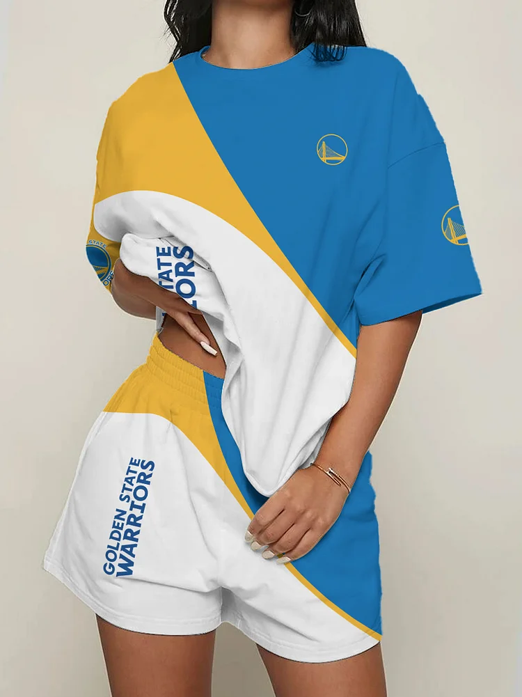 Golden State Warriors  Limited Edition Top And Shorts Two-Piece Suits