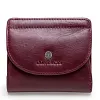 Fashion top layer cowhide ladies wallet trend small card holder