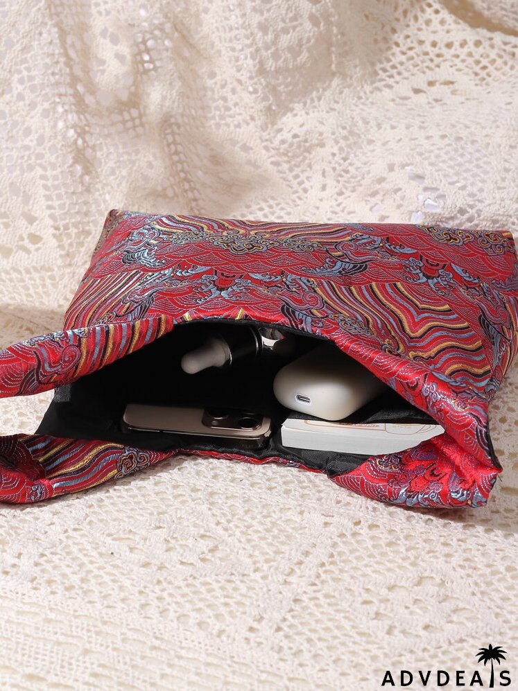 Auspicious Clouds Square Bag