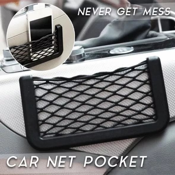 Musedesire™ Car Net Pocket-available to stick on different parts in car