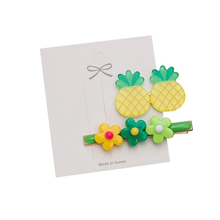 Fruits Flowers Children Hair Clips