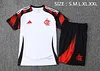 2025/2026 Flamenco pre-match training White Shirt+Shorts 1:1 Thai Quality