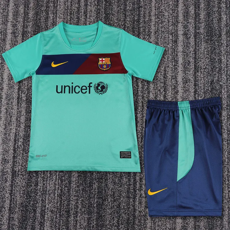 2010-11 Barcelona Away Retro Shirt - Kids Sizes
