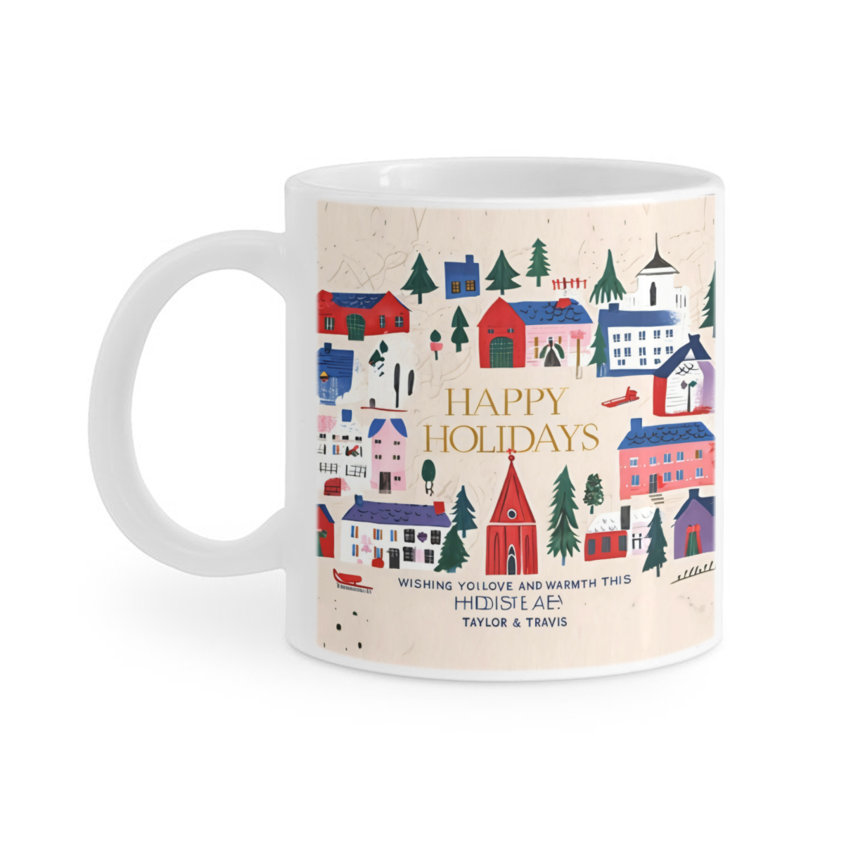 Mug (symmetrical Pattern On Both Sides)