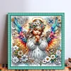 Angel Girl-11CT Stamped Cross Stitch 40*40cm
