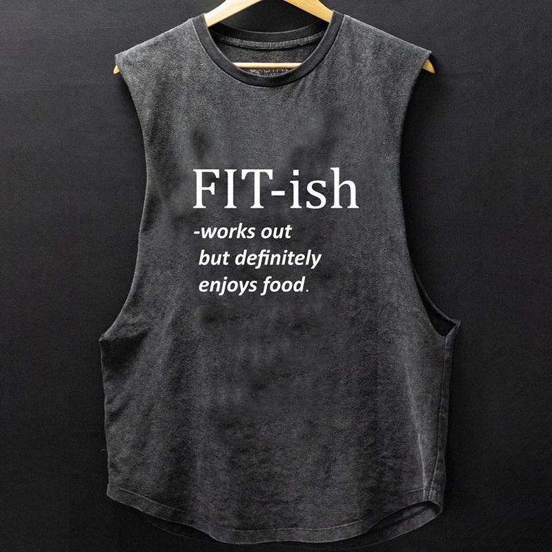 FIT-ISH SCOOP BOTTOM COTTON TANK
