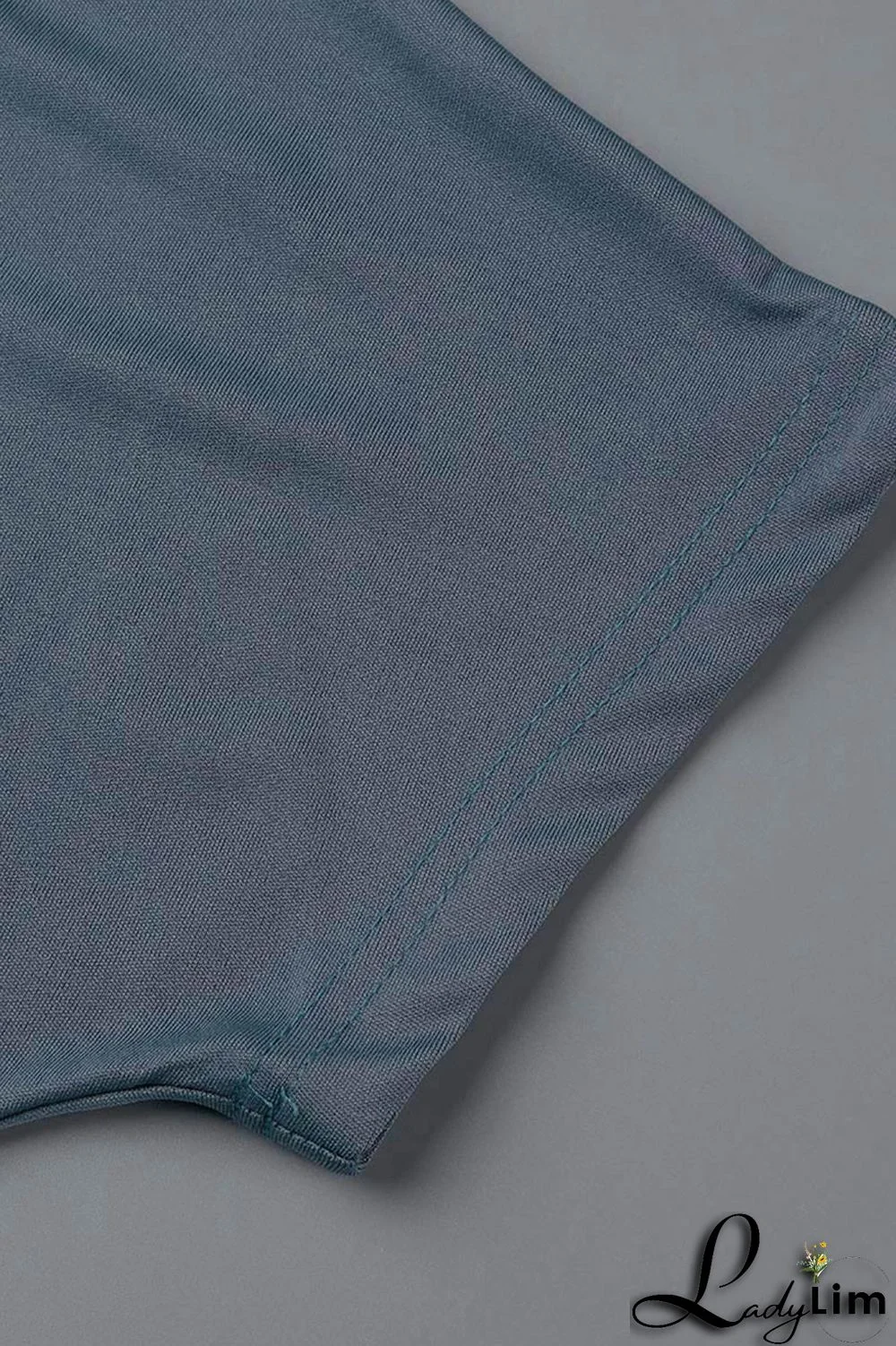 Black Casual Print Patchwork Slit O Neck Short Sleeve Two Pieces