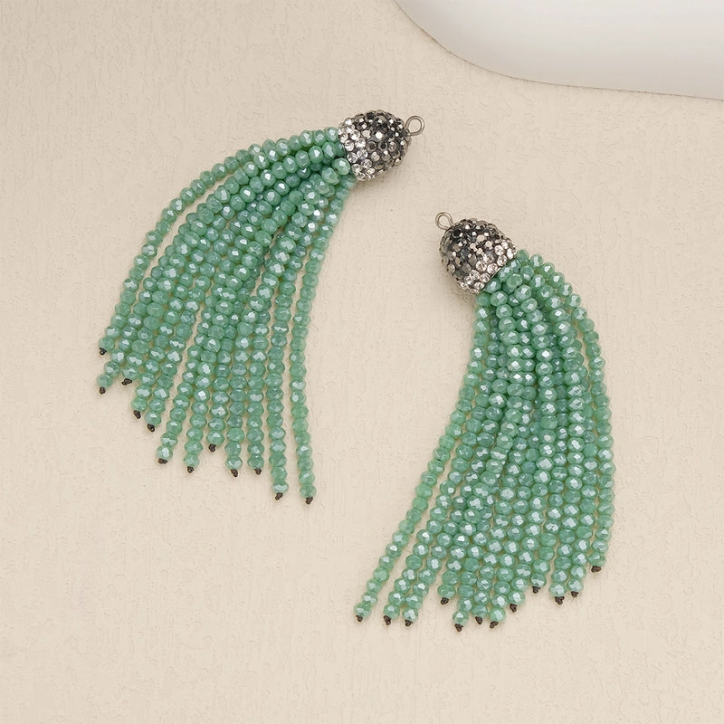 1 Piece Glass Solid Color Pendant