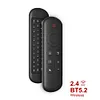 M5 Air Mouse Keyboard Remote Rechargeble 2.4G+BT5.2 7 Color Backlit for Smart TV