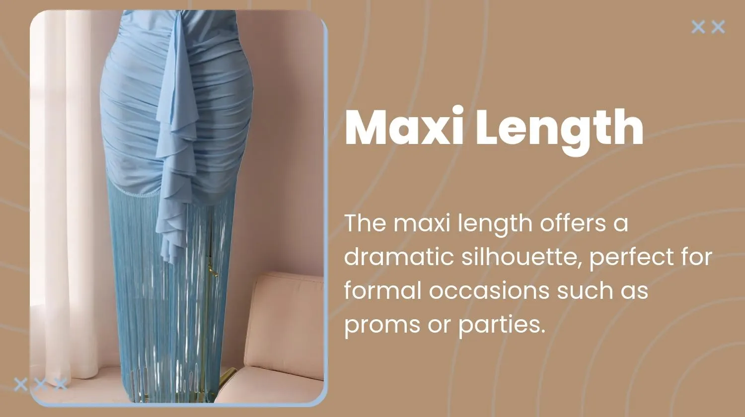 PULKRITU Women's Cross Strap Sleeveless Fringe Maxi Formal Prom Dress,Evening Prom Gown,Spring Lady Skirts,Sexy Design Elegant Style Party Outfit,Evening Cocktail Night Tassel Chic Engagement Dresses