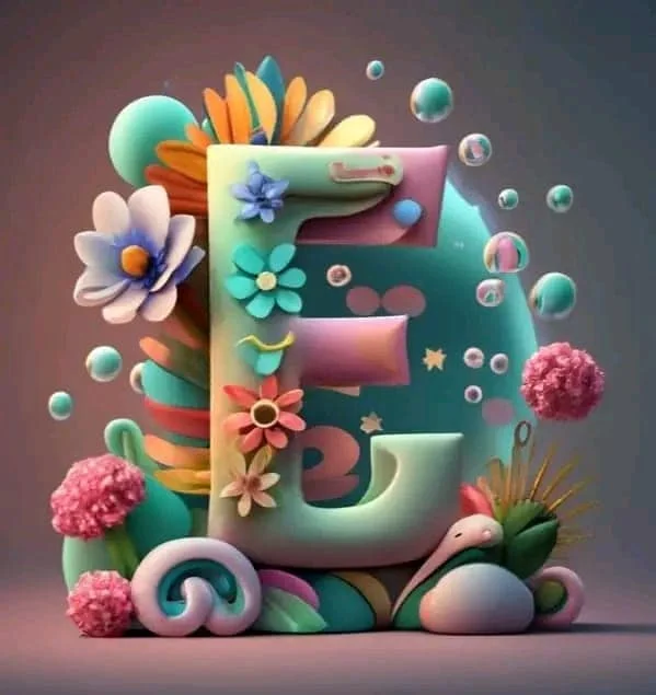 Diamond Painting - Full Round Drill - Unicorn Alphabet(Canvas|30*30cm)