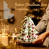 Fabric Christmas Tree Sewing Template - WITH TUTORIAL