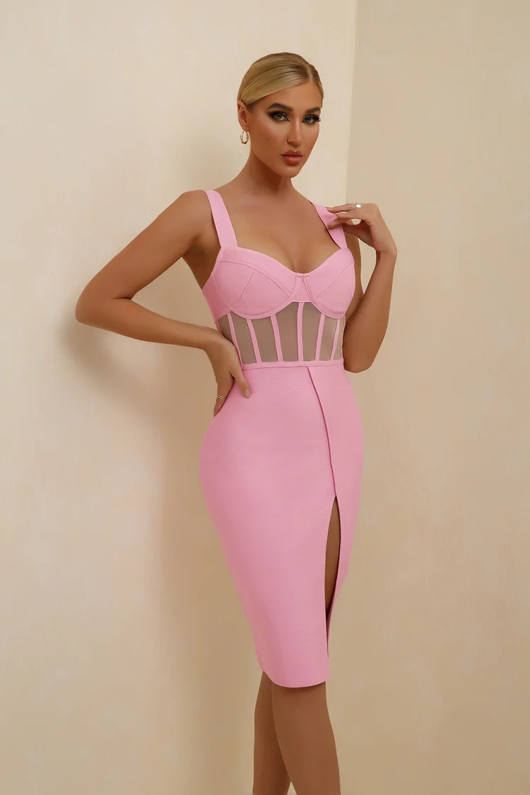 Straps Bandage Dress SF174