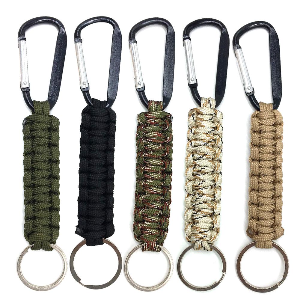 

Outdoor Climbing Seven-core Umbrella Rope Keychain Carabiner Random Color, 501 Original