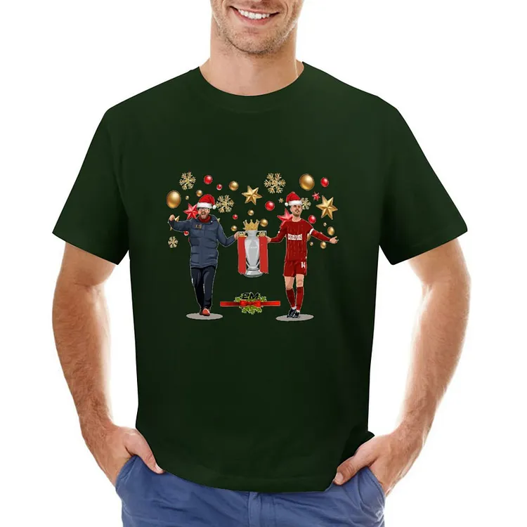Jurgen Klopp Christmas Football Culture Men's T-shirt	