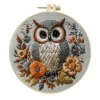 4 Set Owl Series- Embroidery Kits