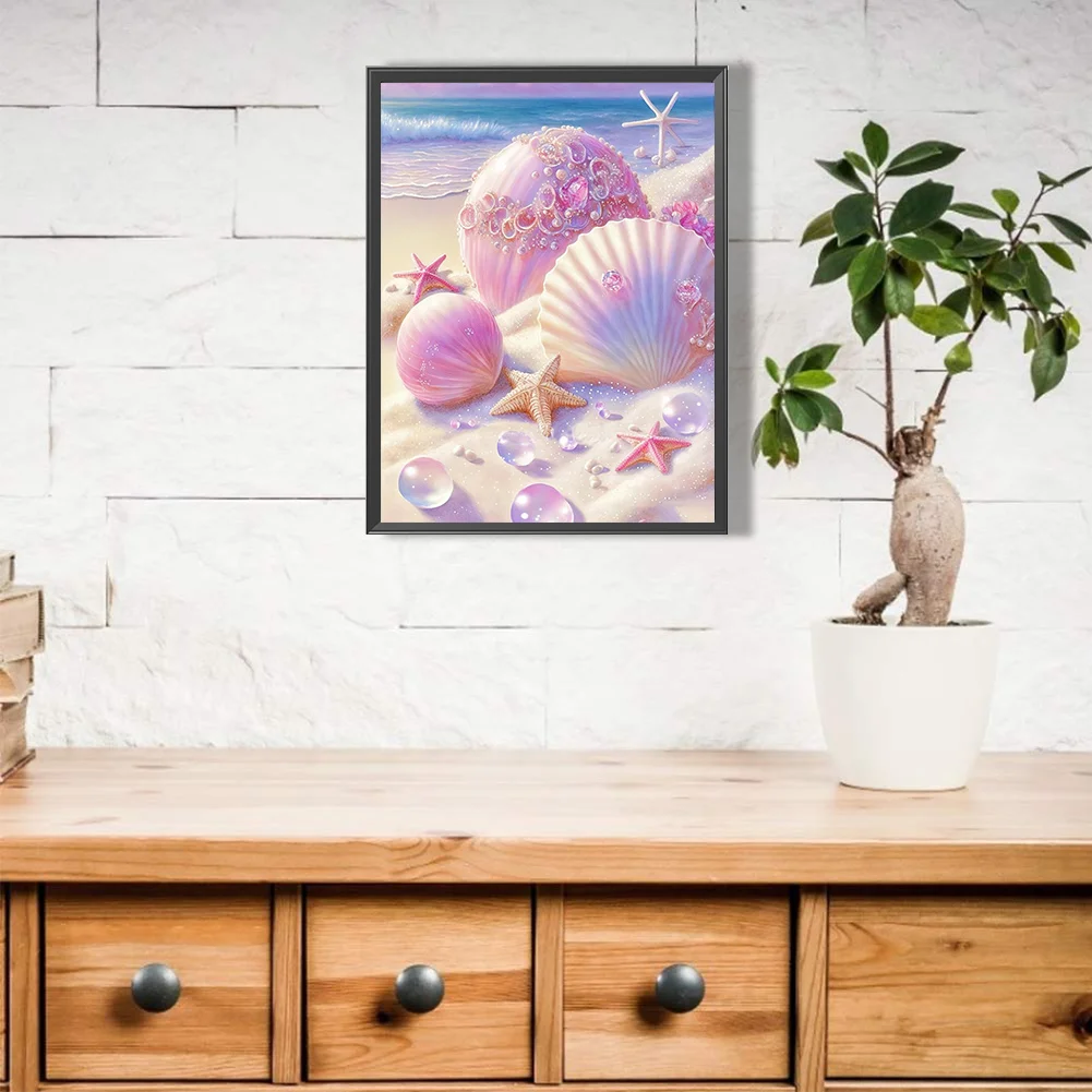 Diamond Painting - Full Round Drill - Beach(30*40cm)