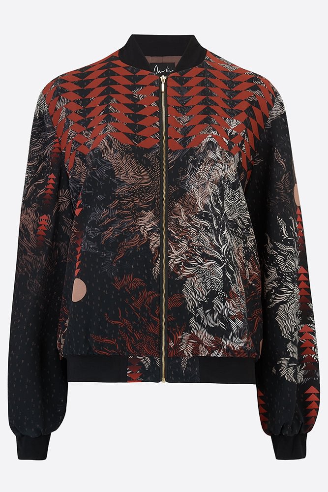 Sontag Silk Bomber Jacket