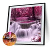 Chute d’eau - Complète Rond Peinture au Diamant  30*30cm