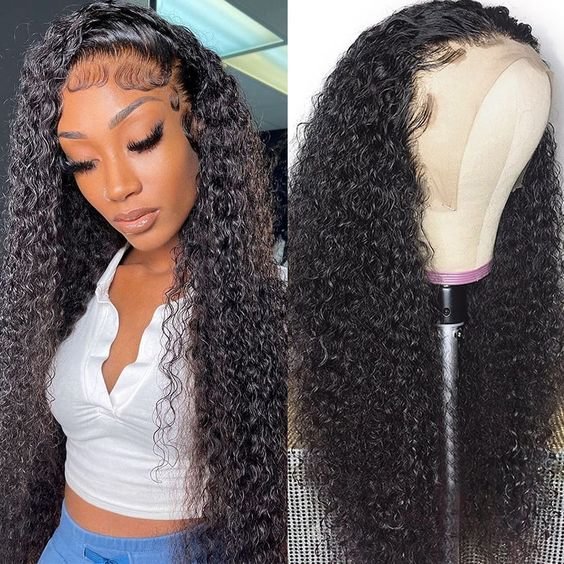 Curly Lace Front Wig 13x4 HD Lace Frontal Wig Undetectable Transparent Lace Wig US Mall Lifes