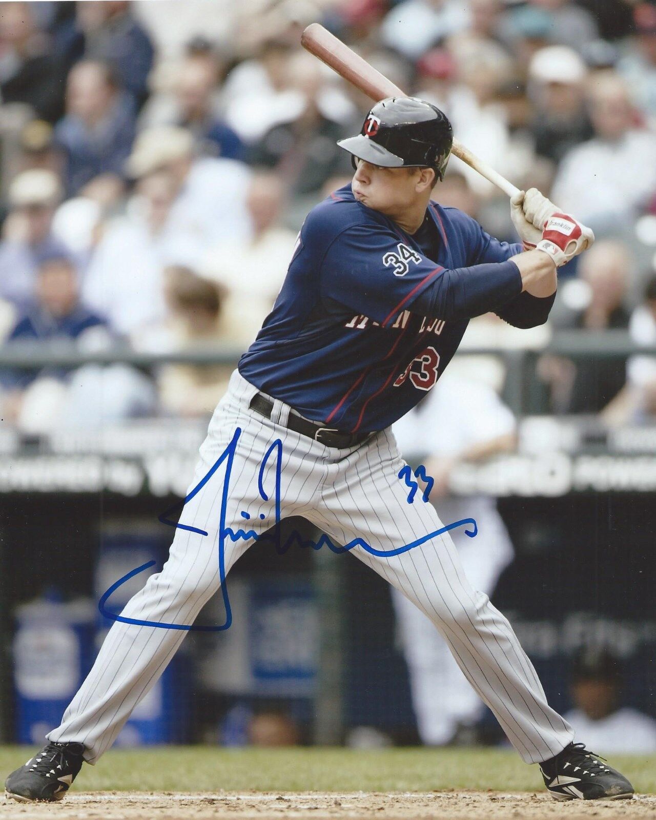 Justin Morneau Signed 8×10 Photo Poster painting Minnesota Twins Autographed COA & Proof