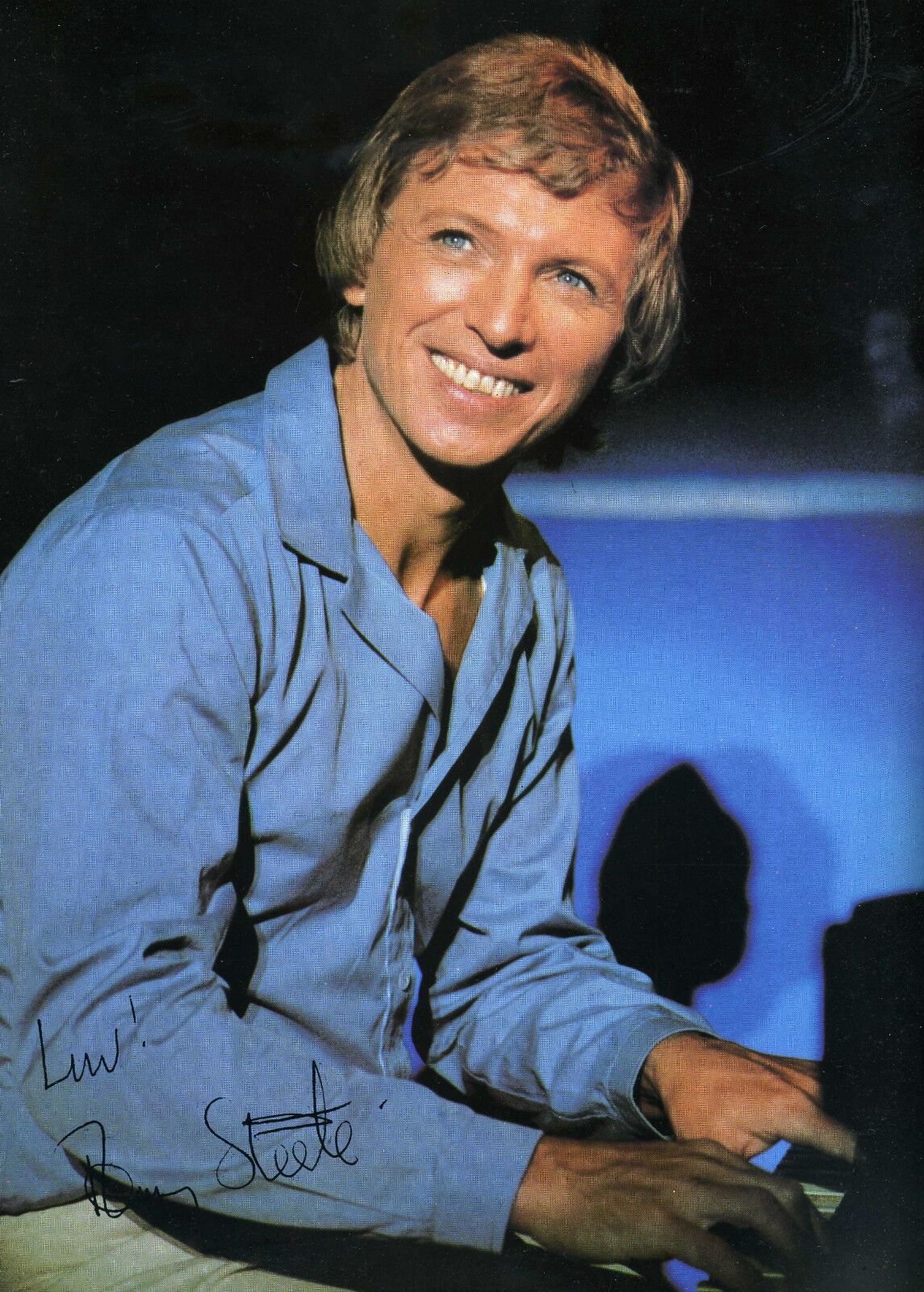 TOMMY STEELE Autographed Photo Poster paintinggraph - Pop Star Singer / Stage Shows - Preprint