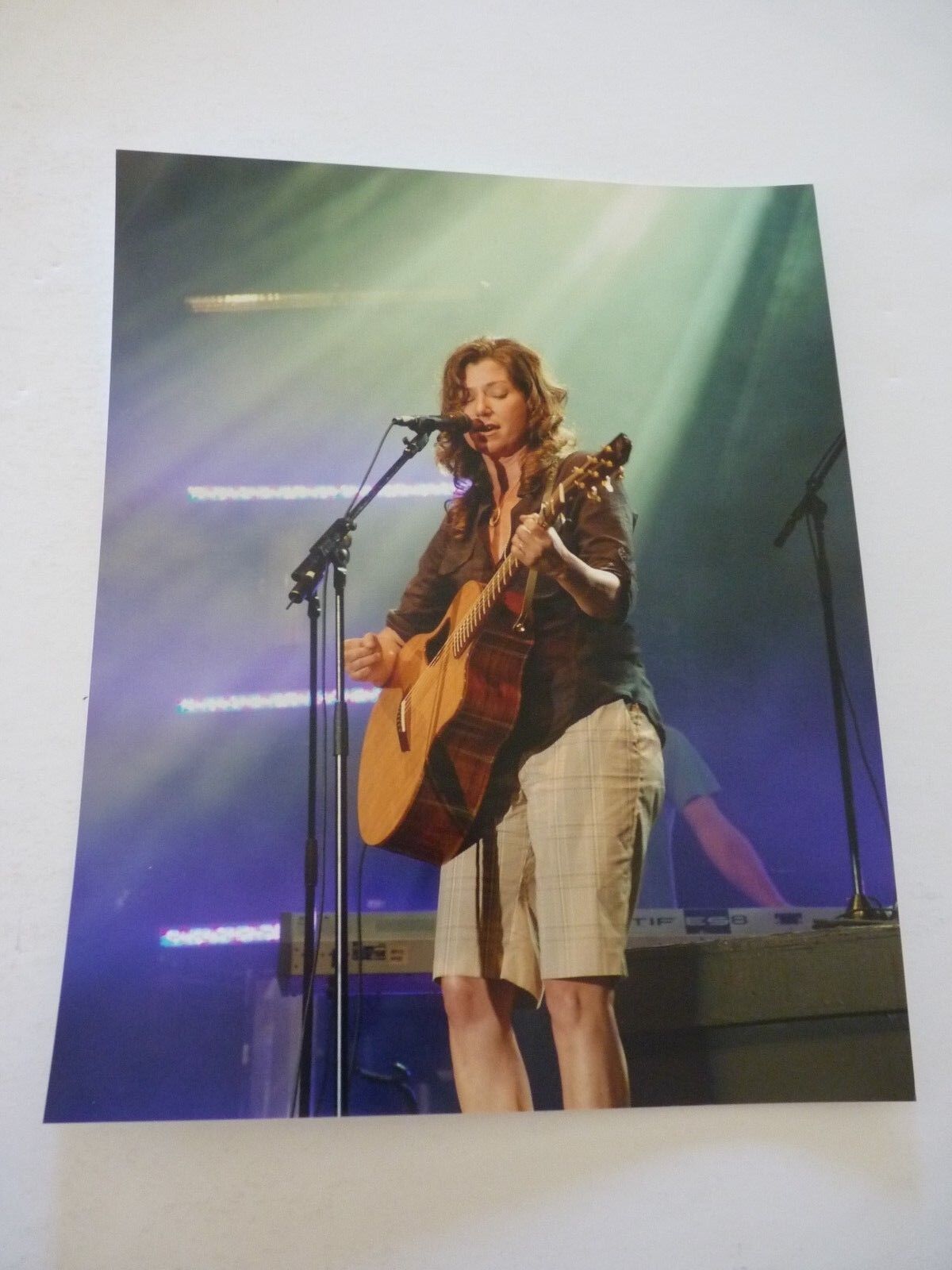 Amy Grant Gospel Music 8x10 Color Promo Photo Poster painting #2