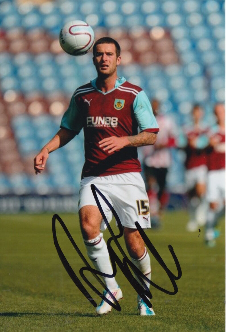 BURNLEY HAND SIGNED DAVID EDGAR 6X4 Photo Poster painting 1.