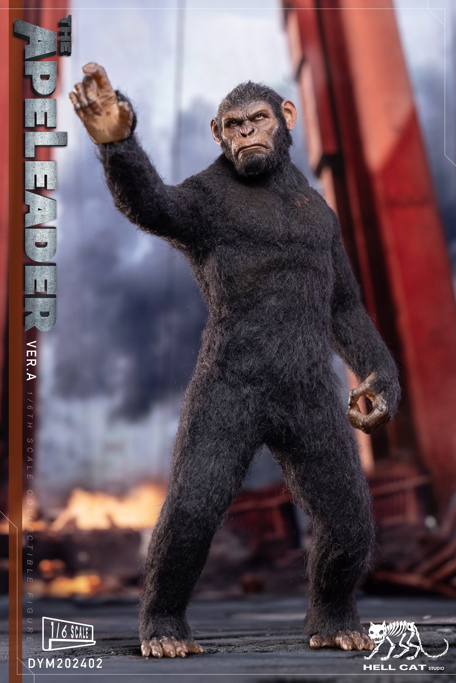 Hellcat : 1/6 DYM202402 Ape Leader DYM202402A/B/C Action Figure