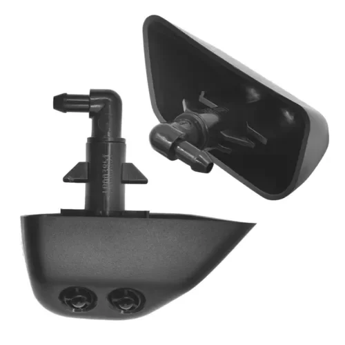 Dronehint Pair Headlamp Washer Nozzle Headlight Jet Cover Fit For Land Rover LR2 2008-2010 (For: Land Rover) Parts