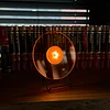 Sunset Frisbee Light Vinyl Record Ambient Light Rechargeable