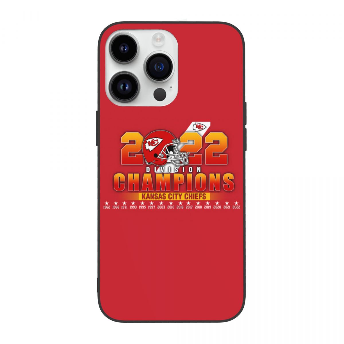 Kansas City Chiefs AFC West Division Champion iPhone 14 Case Cover