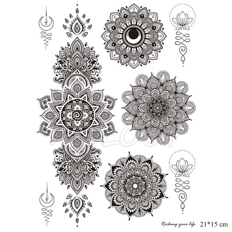 Pink Bloom Rose Water Transfer Fake Tattoo Stickers Women Body Chest Art Temporary Waist Bracelet Flash Tatoos Flower For Girl