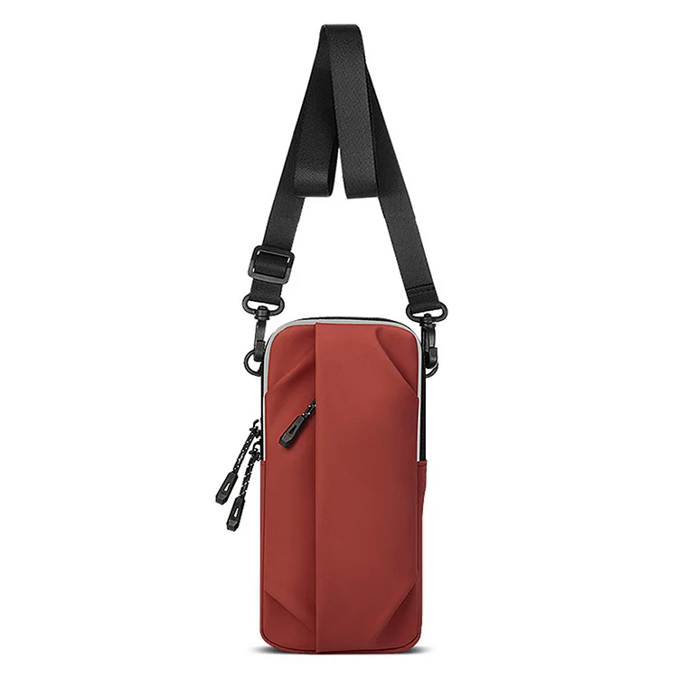 Casual Armband Bag Multifunctional Sports Bag for Sports Running (Red)