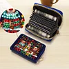 (US Local)DIY Diamond Art Diamond Dot Card Pack 5D Diamond Painting Coin Pouch Gift (Elk)