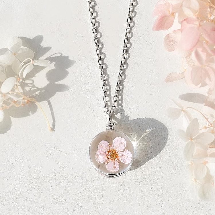 Silver Sakura Pendant/Necklace SP179468