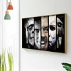 Diamond Painting -DIY Round Drill Horror Movies(50x40cm)