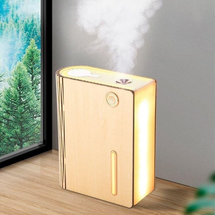 Creative Book Table Lamp Humidifier CSTWIRE