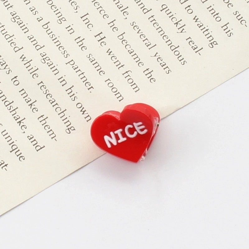 Cute Rabbit Bear Flower Arylic Hair Clip 1 Piece