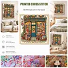 Stamped Cross Stitch Kit for Adults Cozy Needlework Store 11CT 45x45cm tapestrymarket