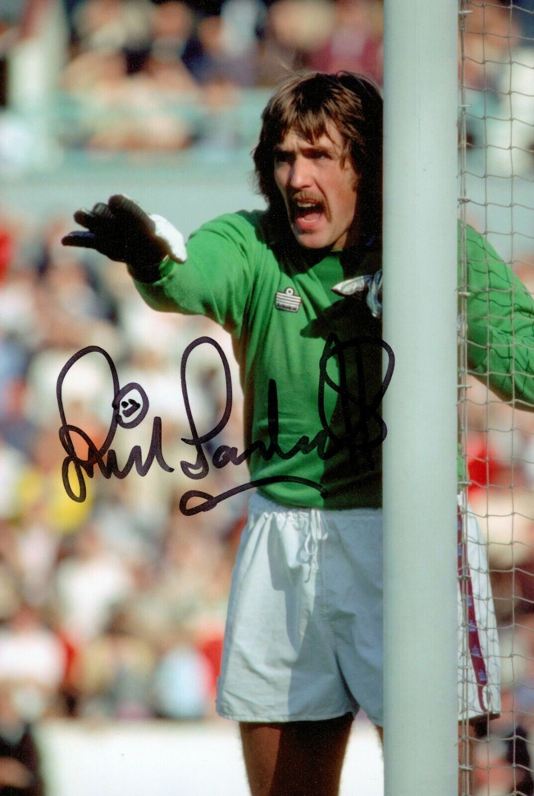 Phil Parkes Signed 6x4 Photo Poster painting West Ham United Goalkeeper England Autograph + COA