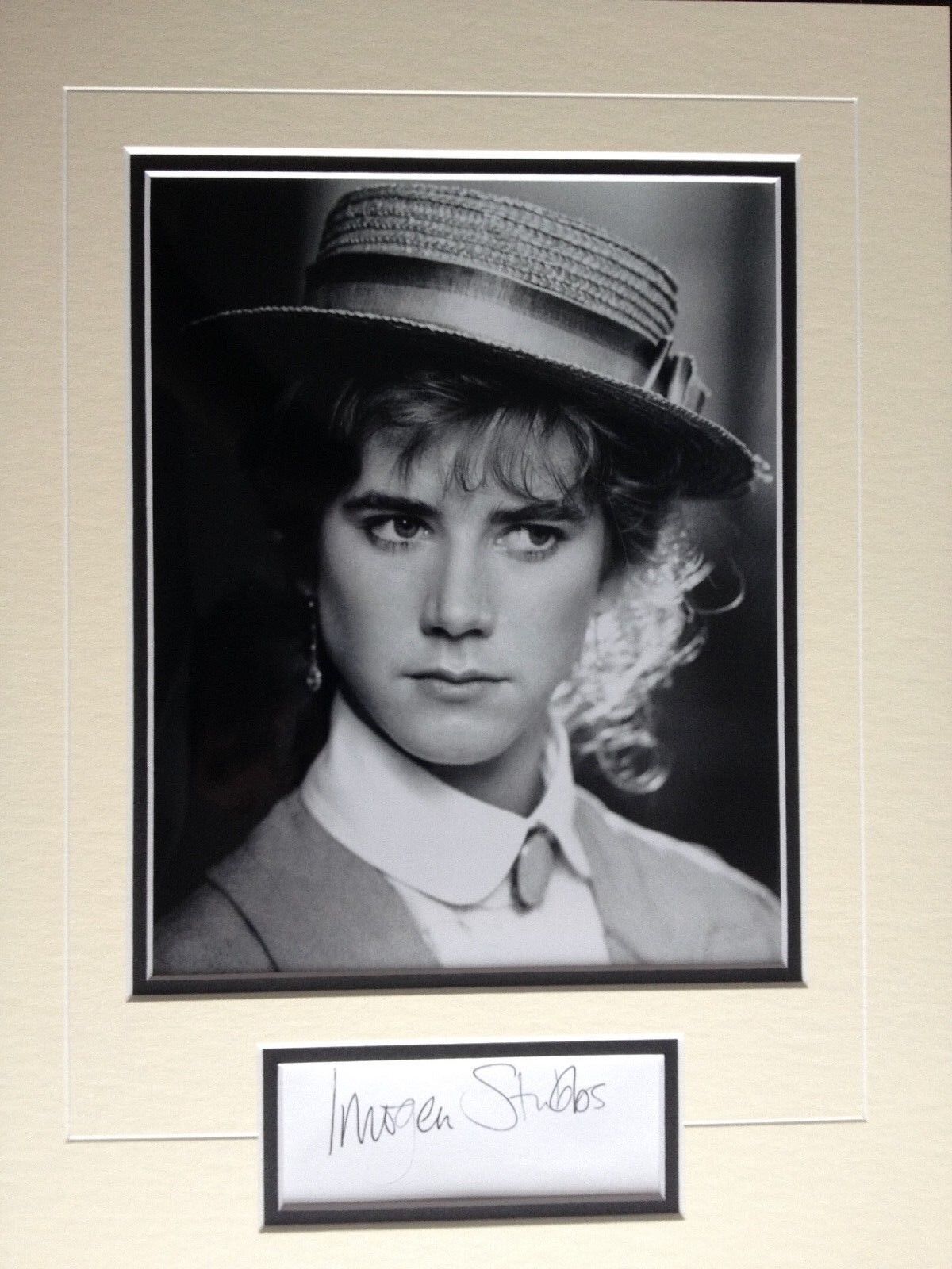 IMOGEN STUBBS - POPULAR BRITISH ACTRESS - EXCELLENT SIGNED Photo Poster painting DISPLAY