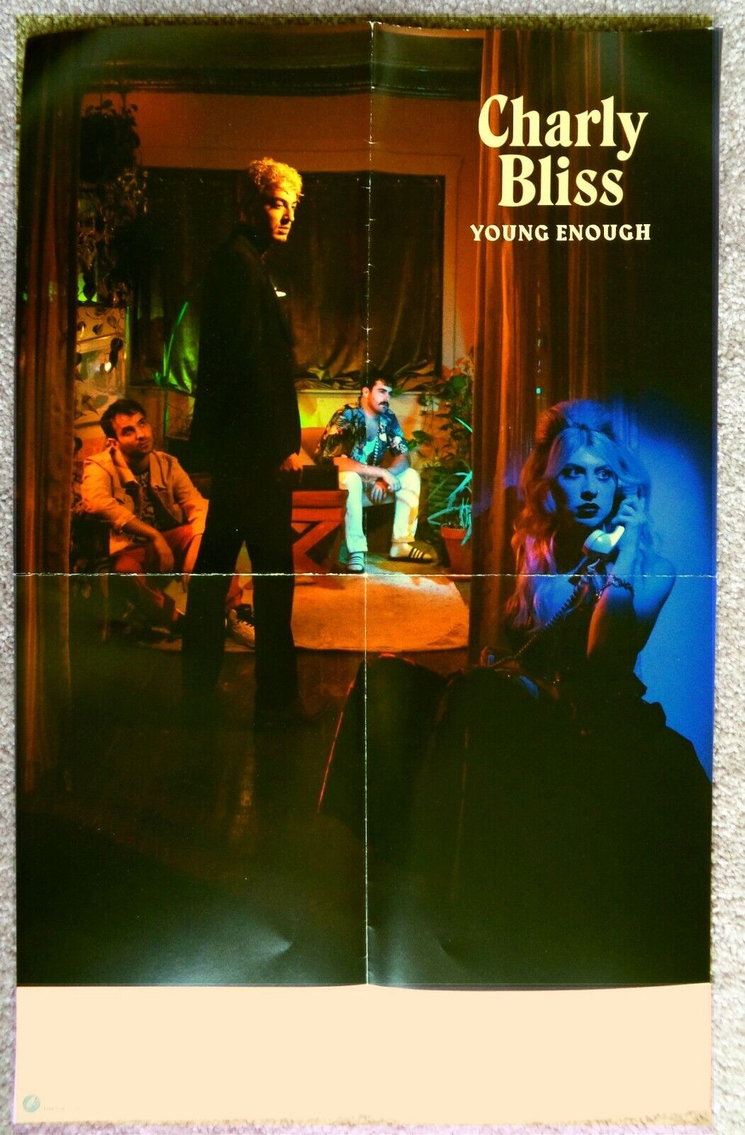 CHARLY BLISS Album POSTER Young Enough 11x17