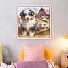 Sheepdog And Lamb-11CT Stamped Cross Stitch 40*40cm/15.75*15.75in