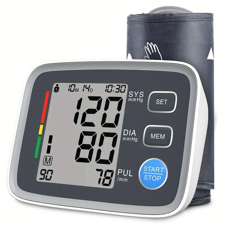 High-Precision Automatic Upper Arm Blood Pressure Monitor | Home Blood Pressure Machine