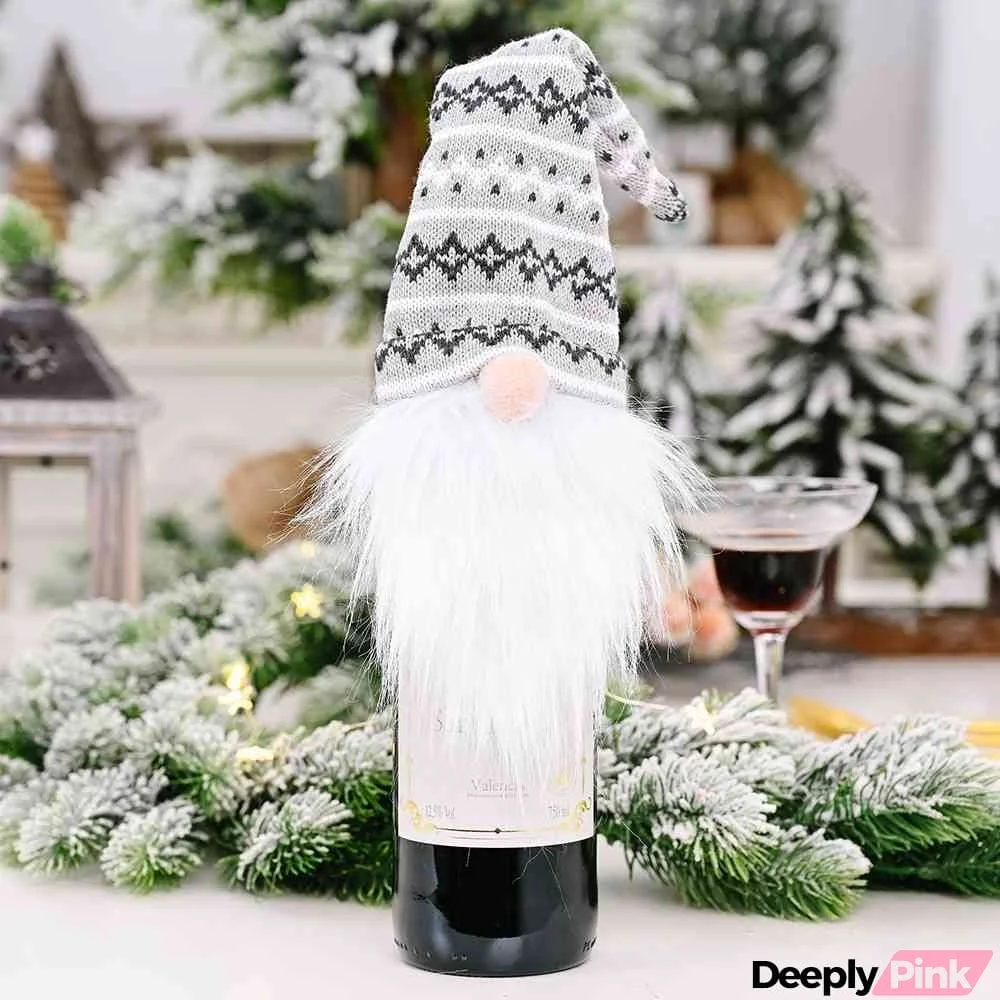 Assorted 2-Piece Wine Bottle Covers