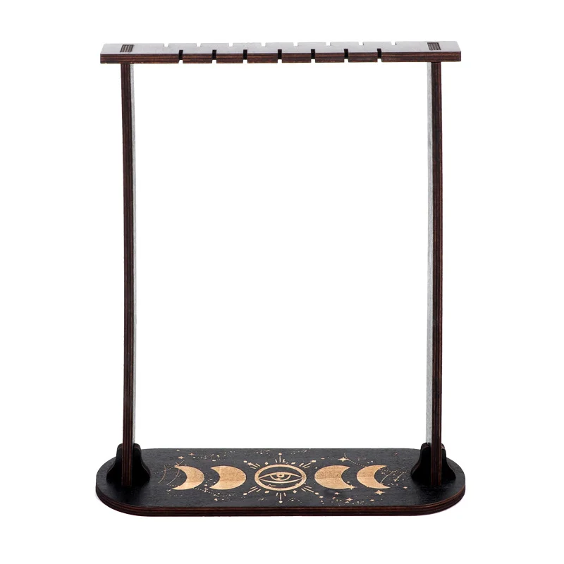 Wooden Pendulum Display Stand Black Crystal Display