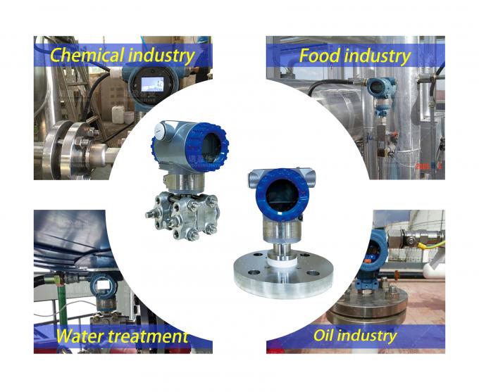 10MPa Pressure Sensor Transmitter 24VDC Capacitive Pressure Transmitter 2