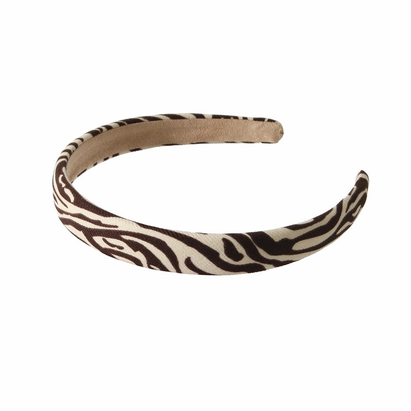 Guanyang Zebra Print Leopard Print Headband Retro Sponge Face Washing Pressure Hairband Simple Fashion Headband Hair Accessories