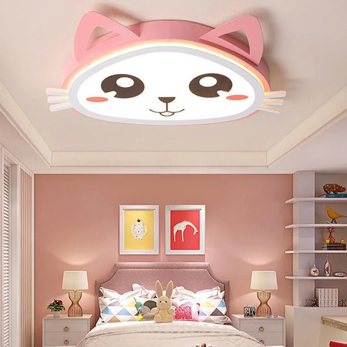 The New Cat Children's Room Lamp Led Ceiling Lamp